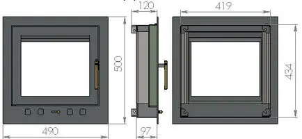 Дверь печная "ДП-06"