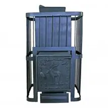 Печь для бани "ComfortProm ЧУГУН, закрытая каменка"