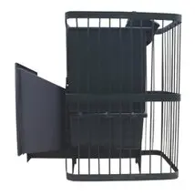 Печь для бани "ComfortProm ЧУГУН, дверь со стеклом, закрытая каменка"