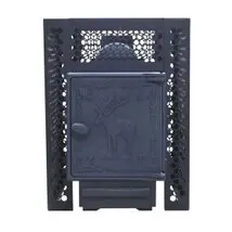 Печь для бани "ComfortProm ЧУГУН ПРЕМИУМ СТАНДАРТ, чугунная дверь"