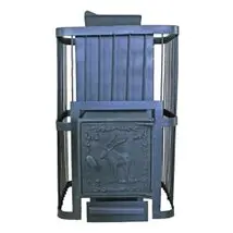 Печь для бани "ComfortProm ЧУГУН ПРЕМИУМ, закрытая каменка"