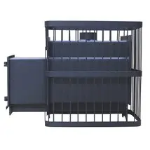 Печь для бани "ComfortProm СТАЛЬ, чугунная дверь"