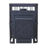 Печь для бани "ComfortProm СТАЛЬ, чугунная дверь"