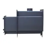 Печь для бани "ComfortProm СТАЛЬ, чугунная дверь"