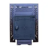 Печь для бани "ComfortProm СТАЛЬ СТАНДАРТ, чугунная дверь"