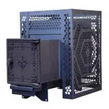 Печь для бани "ComfortProm СТАЛЬ СТАНДАРТ, чугунная дверь"