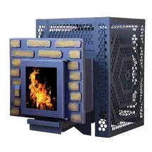 Печь для бани "ComfortProm СТАЛЬ СТАНДАРТ, дверь со стеклом"