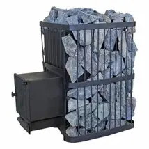 Печь для бани "ComfortProm СТАЛЬ, закрытая каменка"