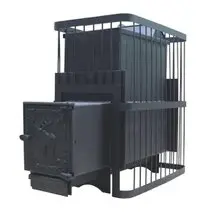 Печь для бани "ComfortProm СТАЛЬ, закрытая каменка"