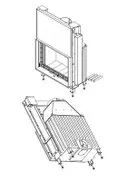 Каминная топка "FENIX 900"