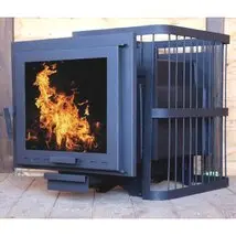 Печь для бани "ComfortProm СТАЛЬ ПАНОРАМА"