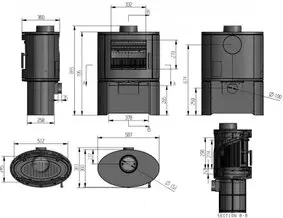 Печь-камин "Puma"