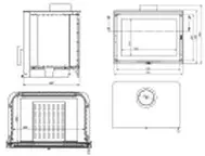 Каминная топка "ECO M 14"