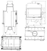 Каминная топка "KFD ECO iLine 5183 DF"