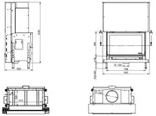 Каминная топка "KFD Linea H 920 4.0"