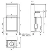 Каминная топка "KFD Linea V 1080 3.0"