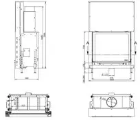 Каминная топка "KFD Linea V 1190 4.0"