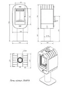 Печь-камин "Луара"